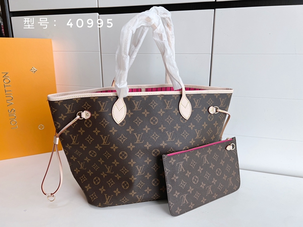 ルイヴィトンバッグ側面デザイン